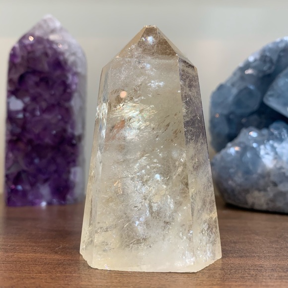 Healing Crystal - Citrine Pointed Tower - Picture 9 of 13